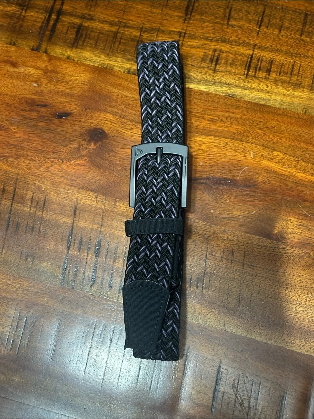 Travis Mathew (Cuater) Black Woven Stretch Golf Belt